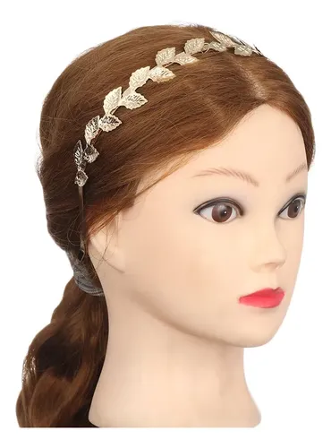 Diadema De Metal Con Forma De Hoja, Accesorio Para El Pelo,