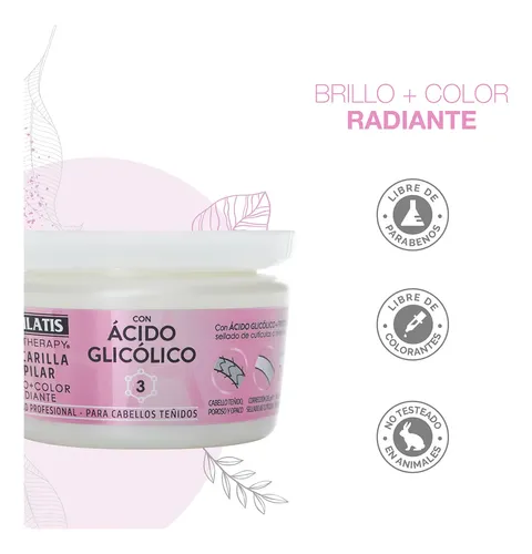 Mascarilla Capilar Capilatis Con Ácido Glicólico