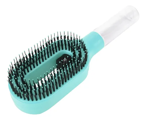 Cepillo De Pelo Con Atomizador De Agua, 2 En 1, Recargable P