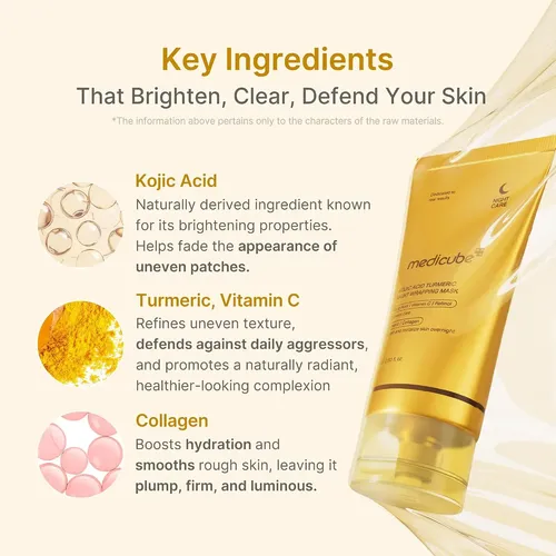 Medicube Kojic Acid Turmeric Night Wrapping Mask Nocturna