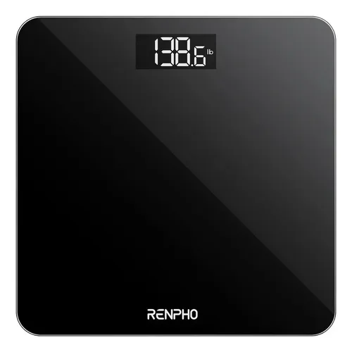 Balanza Digital Renpho Core 1s Bg260r, Hasta 180 Kg Negra