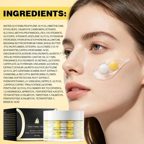 Crema Reafirmante Con Péptidos De Retinol En Cápsulas 70 G Neutra