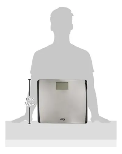 Eat Smart Precisión: Báscula De Baño Digital Con Lcd Acero Inoxidable