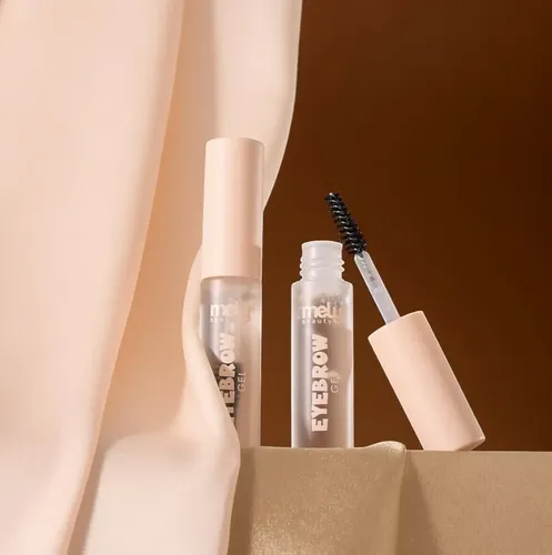 Gel Máscara Para Cejas Mely Transparente Efecto Laminado