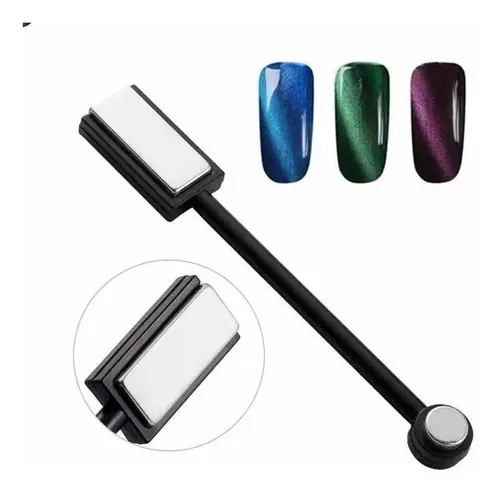 Lápiz Iman Doble Para Esmaltes Ojo De Cato Uñas Semipermante