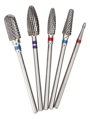 Brocas De Lima For Máquinas De Arte De Uñas, Pulir Tungsten