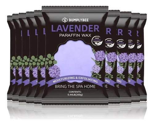Parafina Lavanda Bumplybee Para Manos Y Pies (10 Repuestos)
