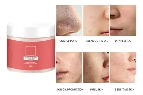 Azúglow Crema,blanqueador Y Exfoliante,limpieza