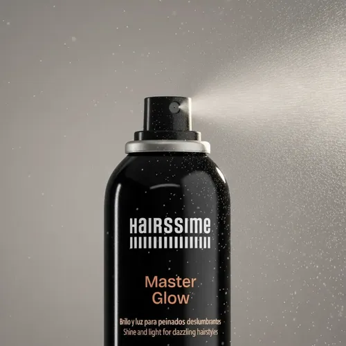 Hairssime Spray Glow Brillo Con Keratina X 372 Ml