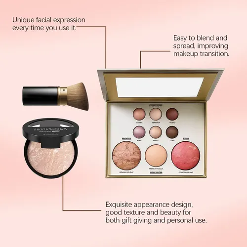 #03 Juego Combinado De Paleta De Maquillaje, 1 Juegofchhcj