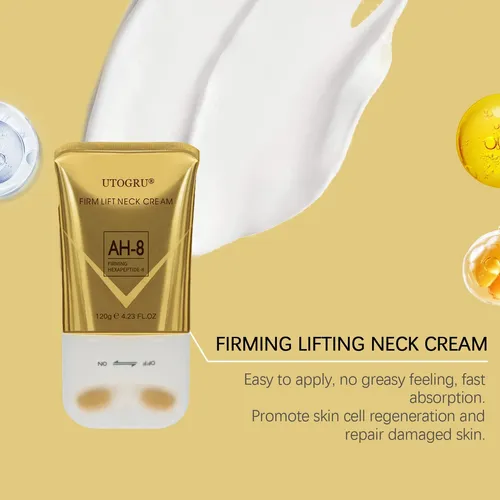 Crema Reafirmante Para Cuello Utogru Ah-8 120 G