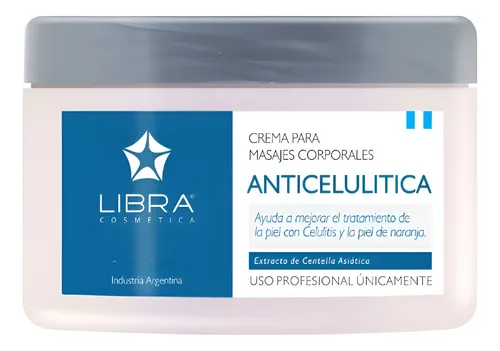 Libra Crema Para Masajes Corporales Anticelulítica 250g