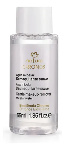 Mini Agua Micelar Demaquillante Suave Natura Chronos 55ml