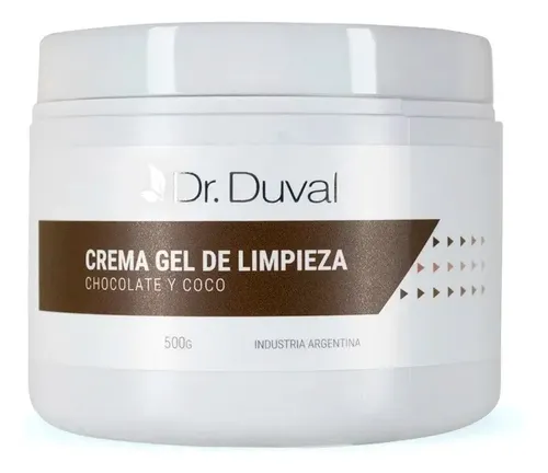 Dr Duval Crema Gel Limpieza Chocolate Coco 500g Todo Tipo Piel