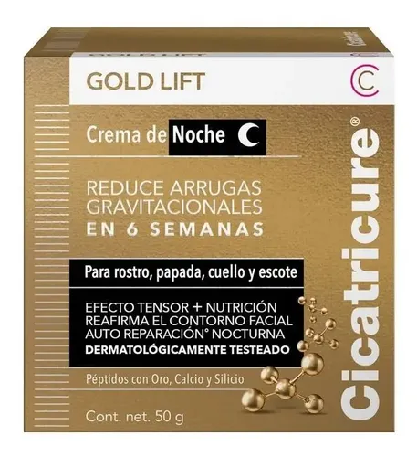 Cicatricure Gold Lift Crema De Noche Antiarrugas 50g