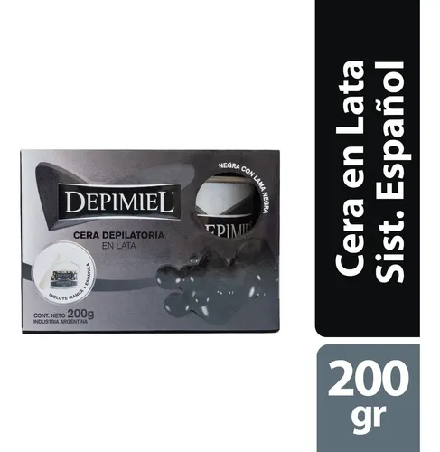 Cera Depilatoria Depimiel Lata X 200 G Baja Temperatura