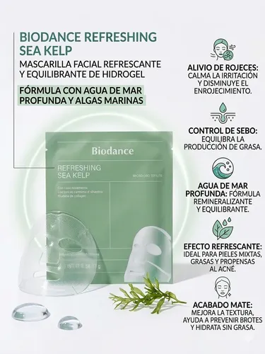Mascarillas Faciales Biodance Real Deep Mask Kit X4