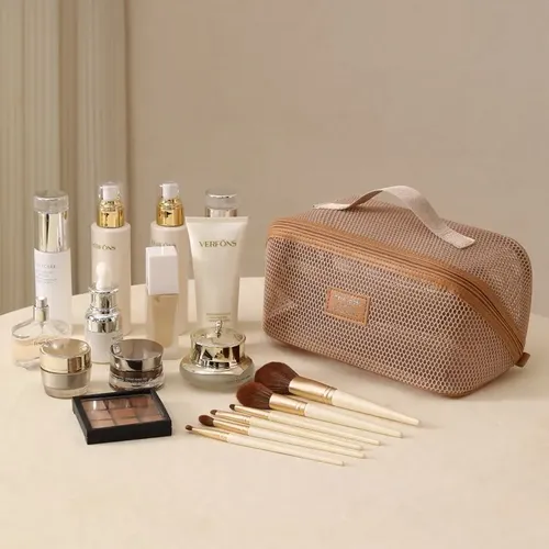 Bolsa De Maquillaje De Viaje, Organizador De Cosméticos De G