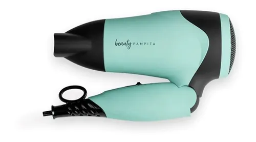 Secadora De Pelo Mini De Viaje 1500w Color Verde