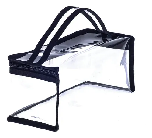 Bolsa De Maquillaje Jula Vance Pequeña Rectangular De Pvc Tr