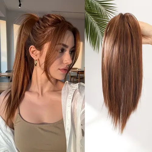 Pinza De Pelo Sintético Para Semirrecogido Con Coleta