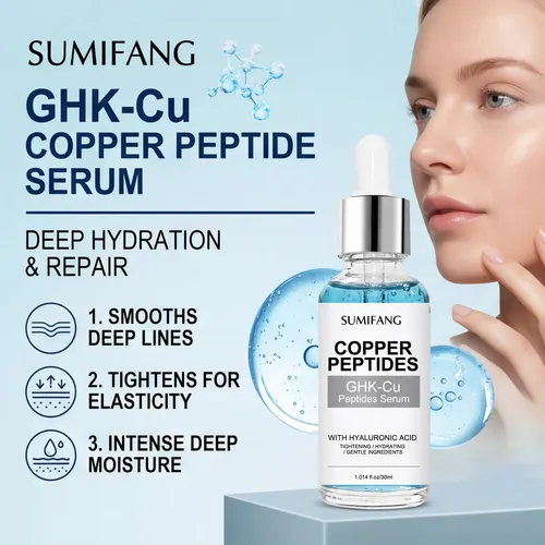 Ghk-cu Sérum Anti-líneas, Hidratante Y Firme Para Anti-edad