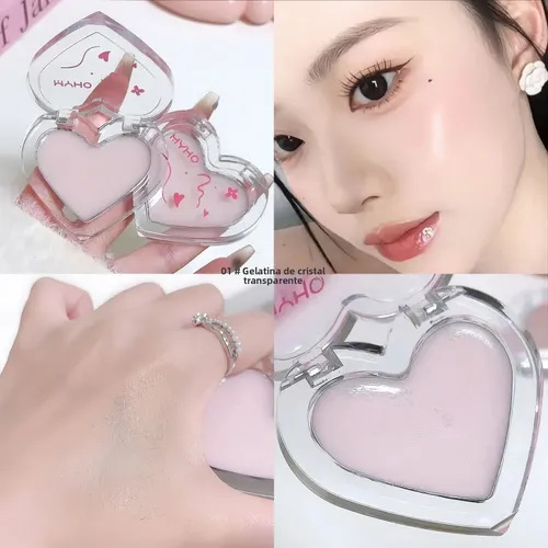 Rubor Corazón Iluminador Facial Efecto Glowy Natural