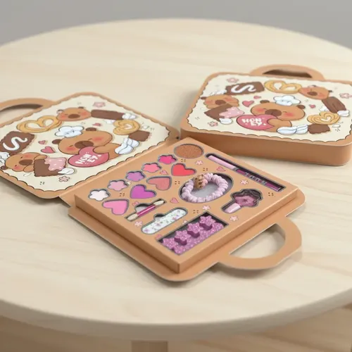 Paleta O Kit Estuche De Maquillaje Capibara Para Niña Spa