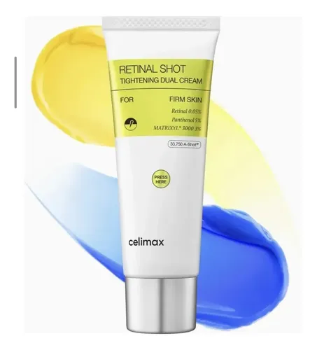 Retinal Shot Tightening Dual Cream-2 Cremas En 1- Celimax