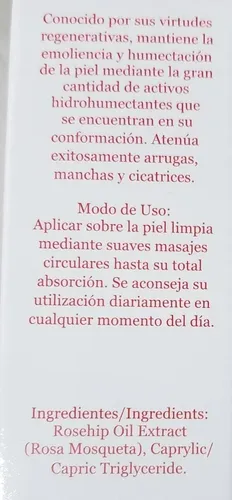 Botanika Aceite De Rosa Mosqueta Arrugas Cicatrices Manchas Tipo De Piel Sensible