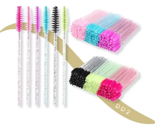 Cepillos X50 Peine Rimmel P/cejas Pestañas Extensión Cristal