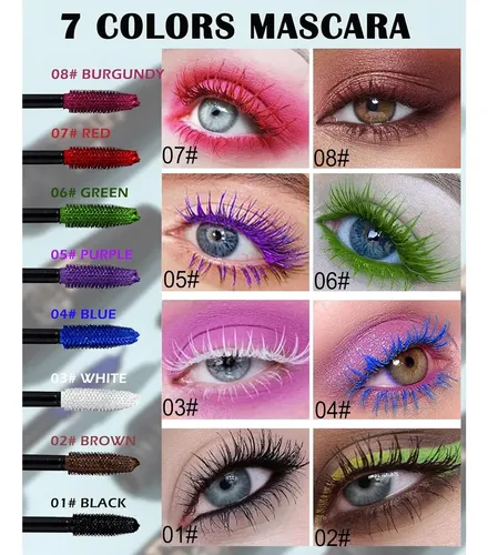 Rímel 5d Silk Fiber Brown, Lestpola, Alargador Y