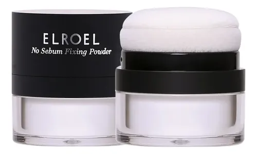 Elroel No Sebum Fixing Powder Polvo Matificante Coreano
