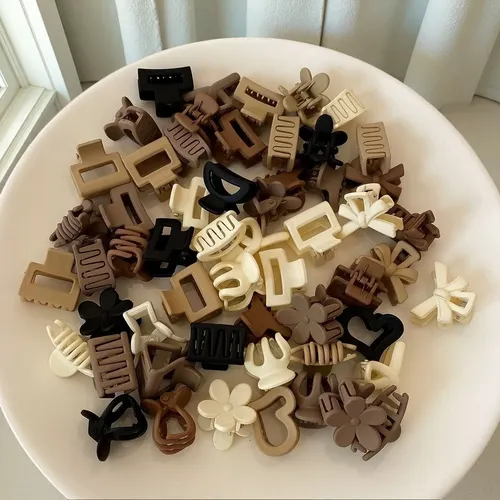 Broches Mini Para El Pelo 30 Piezas 30pcs-color Mixing