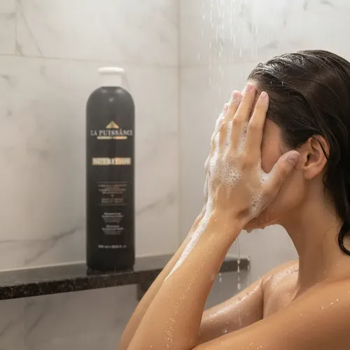 La Puissance Nutrición Shampoo Argán Cabello Seco X1000ml
