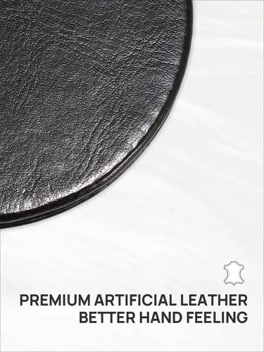 Espejo Compacto Omiro De Piel Negra Con Aumento De 1x/10x, R
