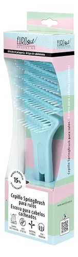 Kit Rulos Rizos Curly Skala + Gorro Raso + Cepillo Antifrizz