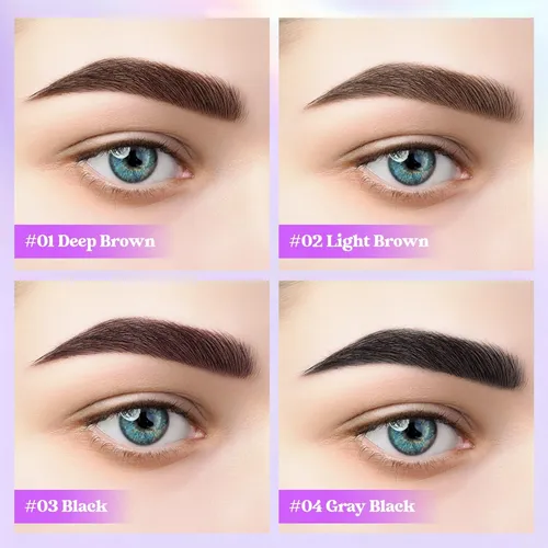 Gel Para Cejas Tosouatop Impermeable Y Duradero, 2 Unidades
