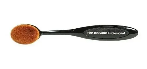 Kit Maquillaje Compacto Matificante HD Heburn Cod 526 con Brocha Rostro