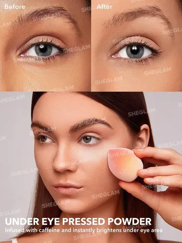 Sheglam Insta-ready Polvos Fijadores Rostro Y Ojos Tono Translucent