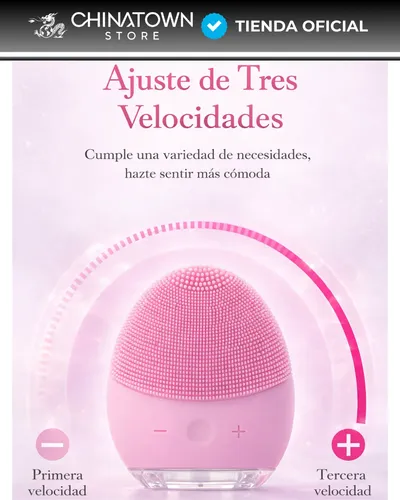 Limpiador Cepillo Facial Vibrador Masajeador Recargable Usb