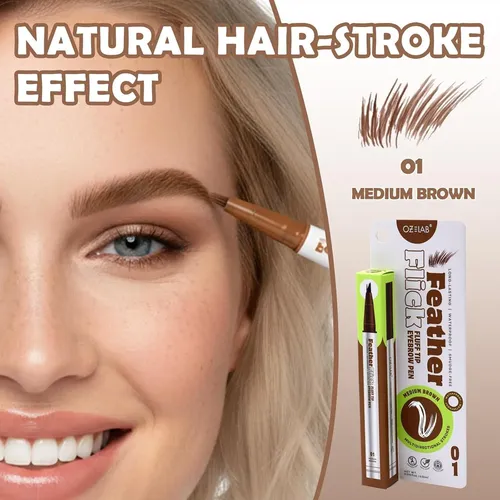 Perfume/brow Pen Oz Lab Medium Brown