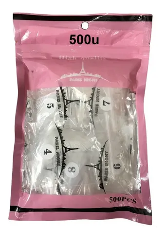 Kit Soft Gel 500 Tips Paris Night + Gel Solido Premium