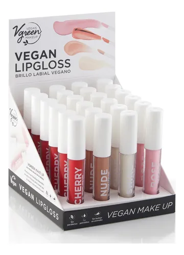 Brillo Labial Vgreen Gloss X 24 Unidades
