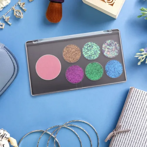 Paleta De Maquillaje Magnética Con Parte Superior Transparen