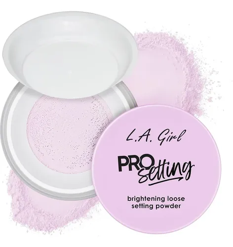 Polvo Suelto Iluminador Púrpura L.a. Girl Pro.setting