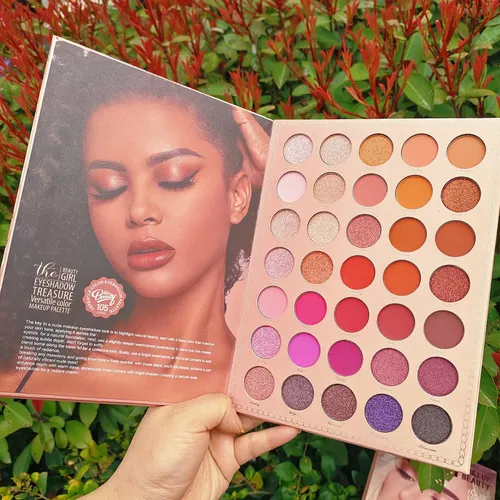 Paleta De 72 Sombras Colores Pigmentación Glitter Ojos Libro