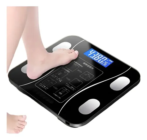 Báscula Inteligente Bluetooth Automática Deporte Fitness Pro