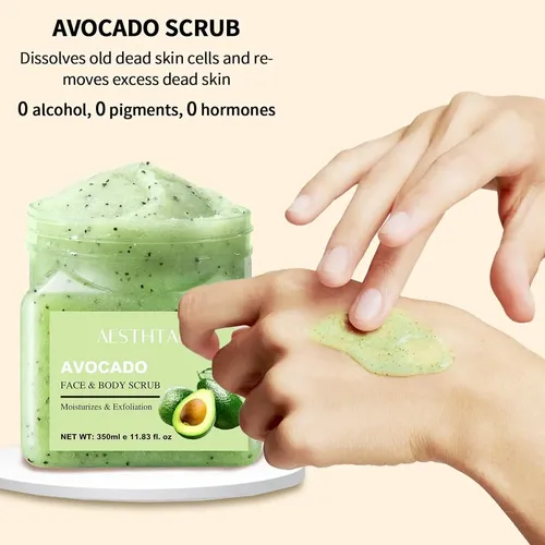 Exfoliante Facial Y Corporal O’kady De Aguacate 350ml