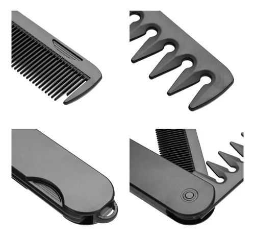 Peine Plegable 3 En 1 Para Peinar Cabello Y Barba